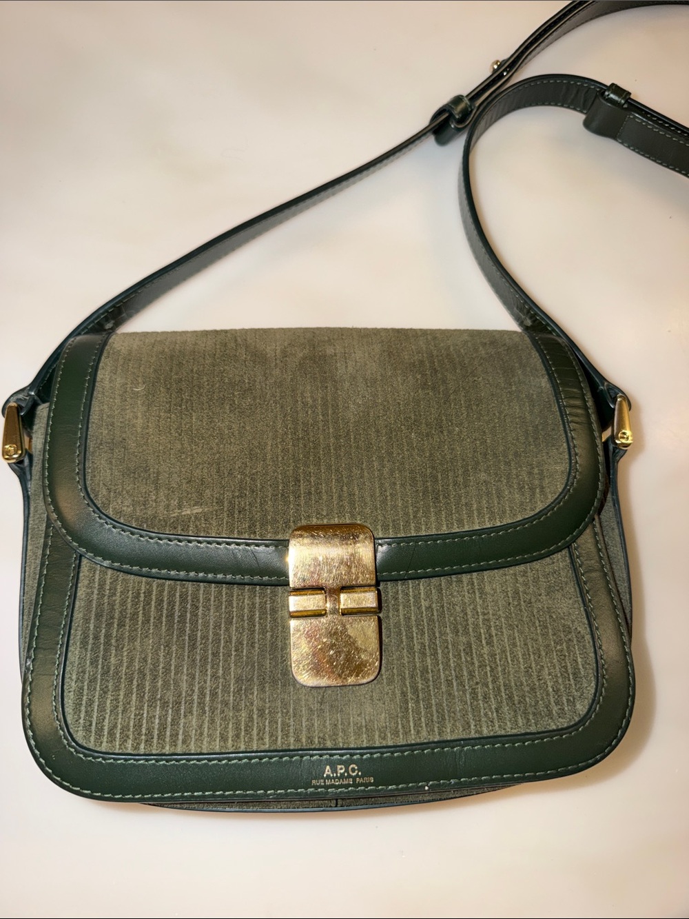 A.P.C. Grace bag corduroy
